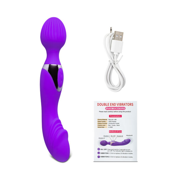 19309-TOYBOX_Double_Ended_silicone_Wand_Massager_PURPLE_sex