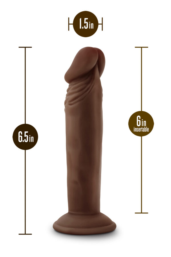 19315-DR_SKIN_Plus_Posable_dildo_Chocolate_16.5_3.8_cm_sex_shop_cyprus