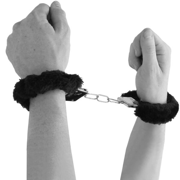 21287-naughty-toys-trong-stainless-steel-wrist-cuffs-lock-furry-black-limassol-sex-shop