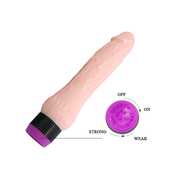 Flesh-white-Penis-Dildo-Vibrator-22-cm-92471