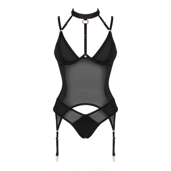 18577-Obsessive-Brasica-Corset-With-Choker-And-Panties-Black-sexshop-Cyprus