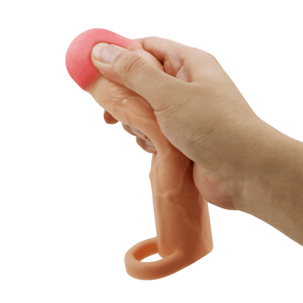 pretty-love-hani-penis-extension-sleeve-with-testicles-strap-sex-shop-Paphos_07